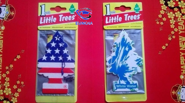 Lá thơm treo xe - lá thông thơm usa của mỹ treo xe ô tô phòng ngủ
