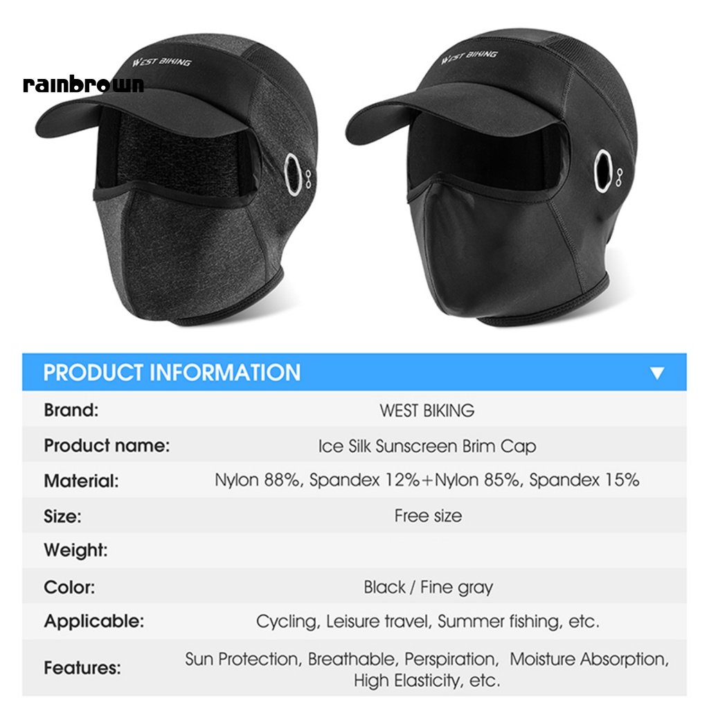 Khẩu Trang Che Mặt Bằng Silicone Chống Gió Chống Nắng Dùng Khi Chạy Xe Đạp Ngoài Trời