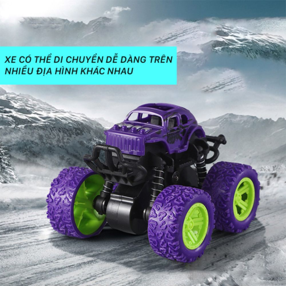 Xe ô tô đồ chơi cho bé – Xe địa hình chạy bằng quán tính khi đẩy xe (đồ chơi ô tô cho bé)