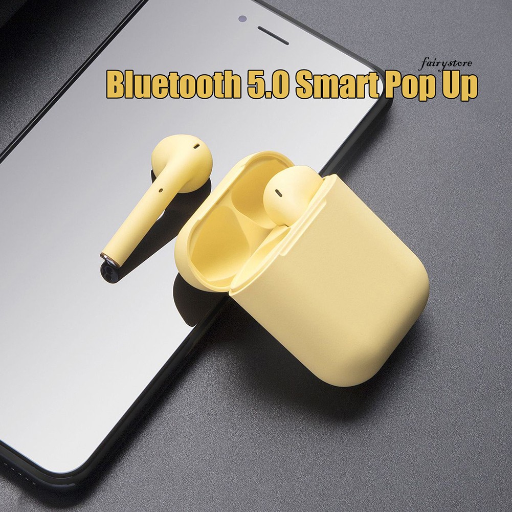 Tai Nghe Nhét Tai Bluetooth 5.0 Không Dây Fs + Inpods