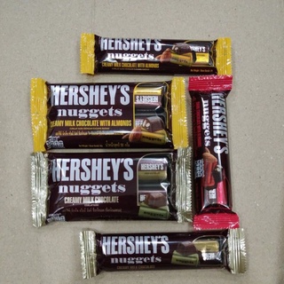 Kẹo Socola Hershey's Nuggets Nhập Khẩu Malaysia thanh 28g/56g