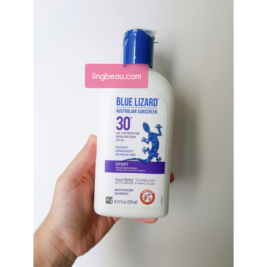 Kem chống nắng thể thao Blue Lizard Australian Sunscreen Sport Original SPF30 (2 size)