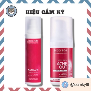 Chấm mụn biotrade acnaut active - lotion 10ml | kem 5ml = camky18