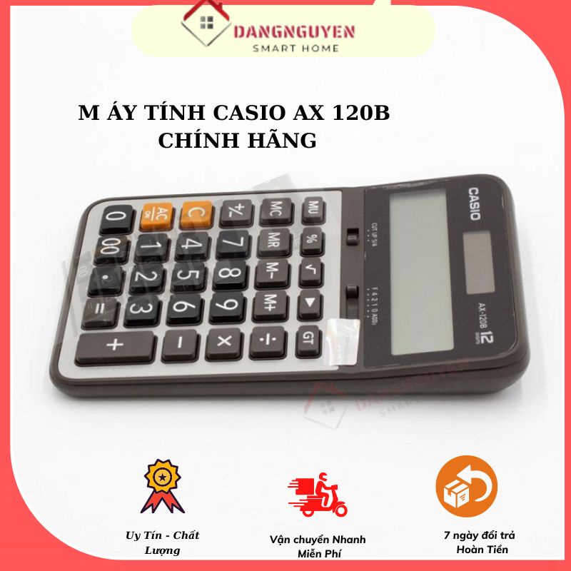 Máy tính Casio AX 120B [CHÍNH HÃNG]