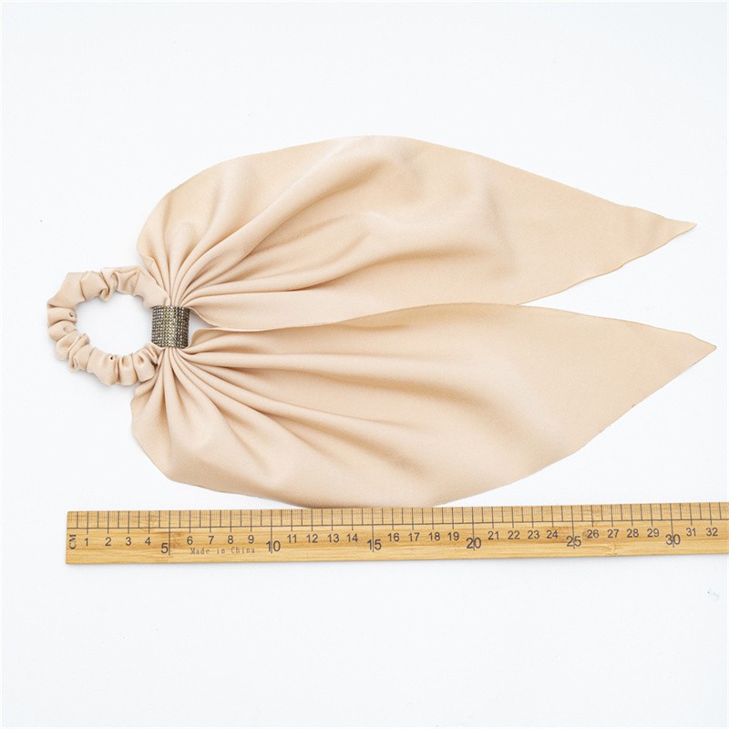 Dây Buộc Tóc Đuôi Ngựa Cỡ Lớn Họa Tiết Bướm Đính Đá Mẫu Mới 2021