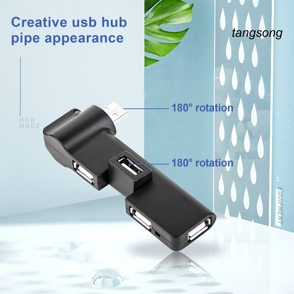 Dây Cáp Chia 4 Cổng Usb 2.0 Cho Máy Tính / Laptop