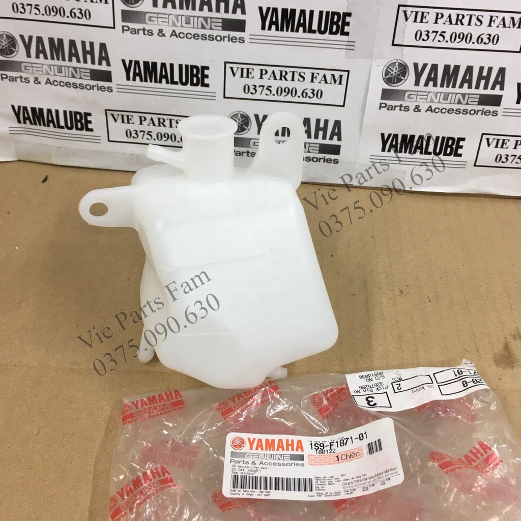 Bình nước phụ làm mát Exciter 2010-135-150, sử dụng chung cho Exciter 135 và Exciter 150 các đời, hàng chính hãng Yamaha