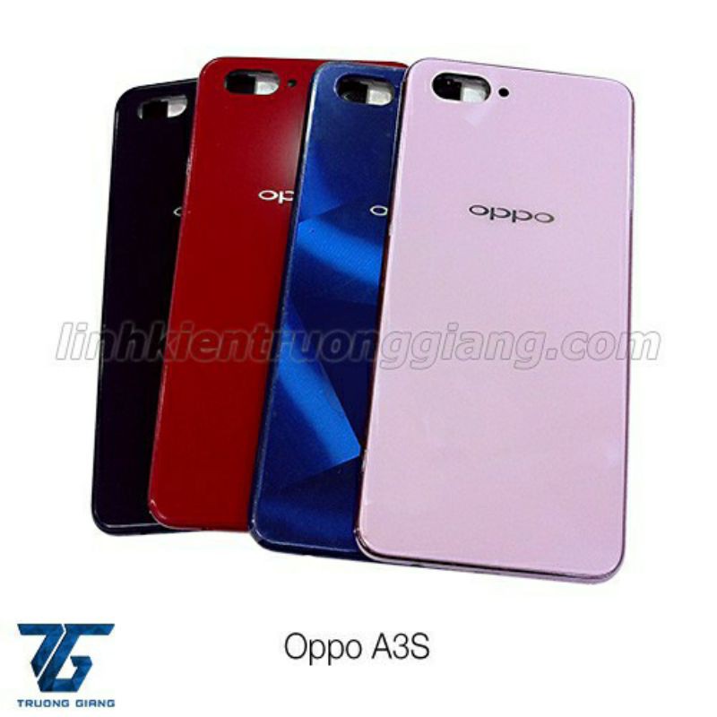 Nắp lưng Oppo A3s thay thế ,vỏ zin thay khớp với máy siêu đẹp