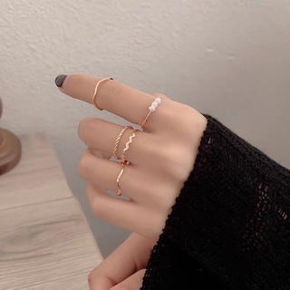 Bộ nhẫn thời trang phong cách hàn quốc cho nữ