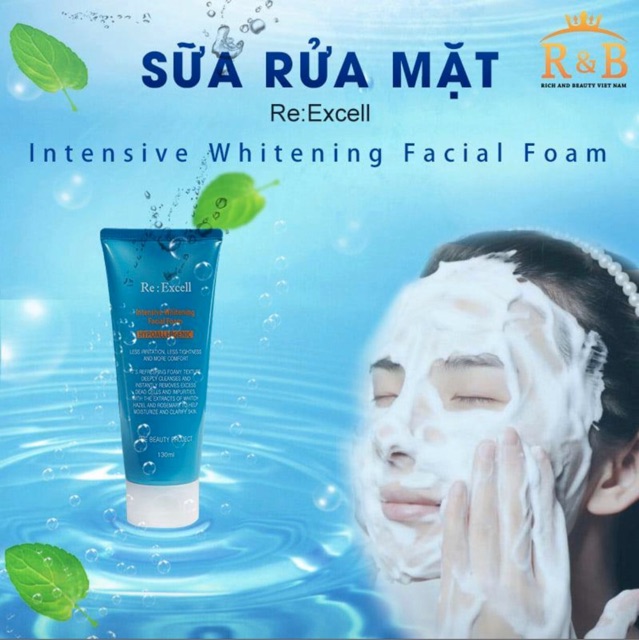 Sữa Rửa Mặt Trắng Da Intensive Whitening Facial Foam | BigBuy360 - bigbuy360.vn