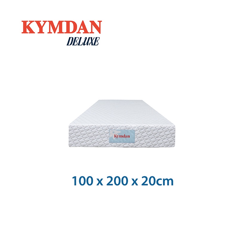Nệm cao su thiên nhiên Kymdan Deluxe 100 x 200 x 20cm SFM