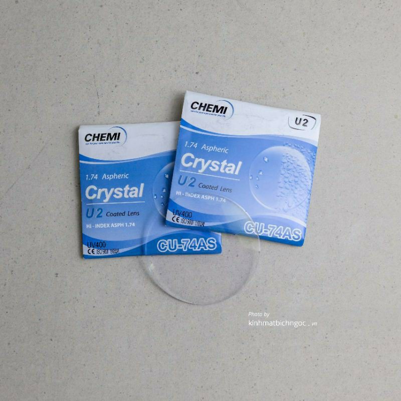 TRÒNG KÍNH HÀN QUỐC CHEMI1.74 U2 COATED siêu mỏng