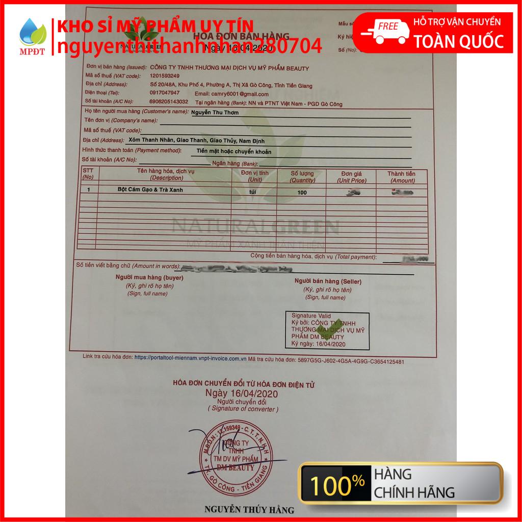 [ Gía sỉ_500GR] Bột cám gạo trà xanh,ủ trắng trà xanh,rửa mặt và tắm trắng body chính hãng mỹ phẩm thiên nhiên | BigBuy360 - bigbuy360.vn