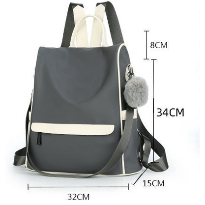 Ba Lô Vải Oxford Thời Trang Hàn Quốc 2022 Dành Cho Nữ