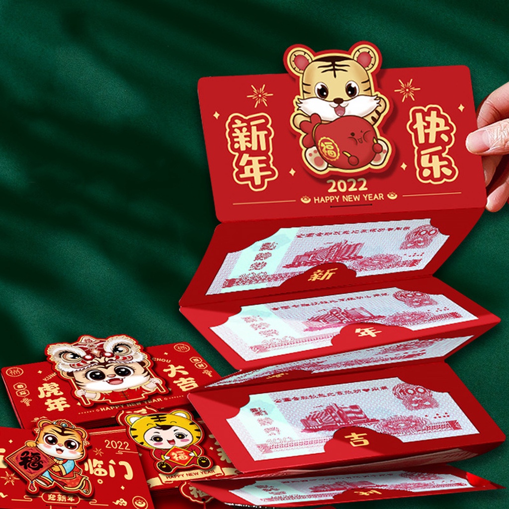 [Kloware] Set 6 Bao Lì Xì Đỏ Phong Bì Quà Sinh Nhật Sáng Tạo