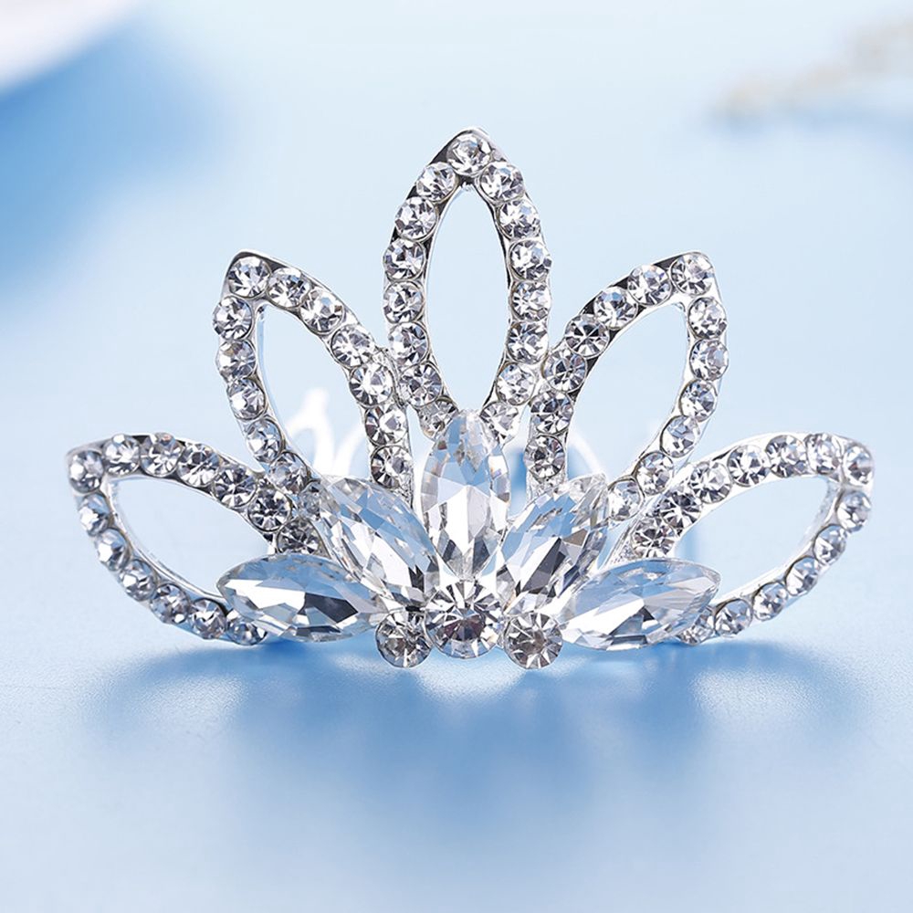 Kẹp tóc hình vương miện xinh xắn dành cho bé gái