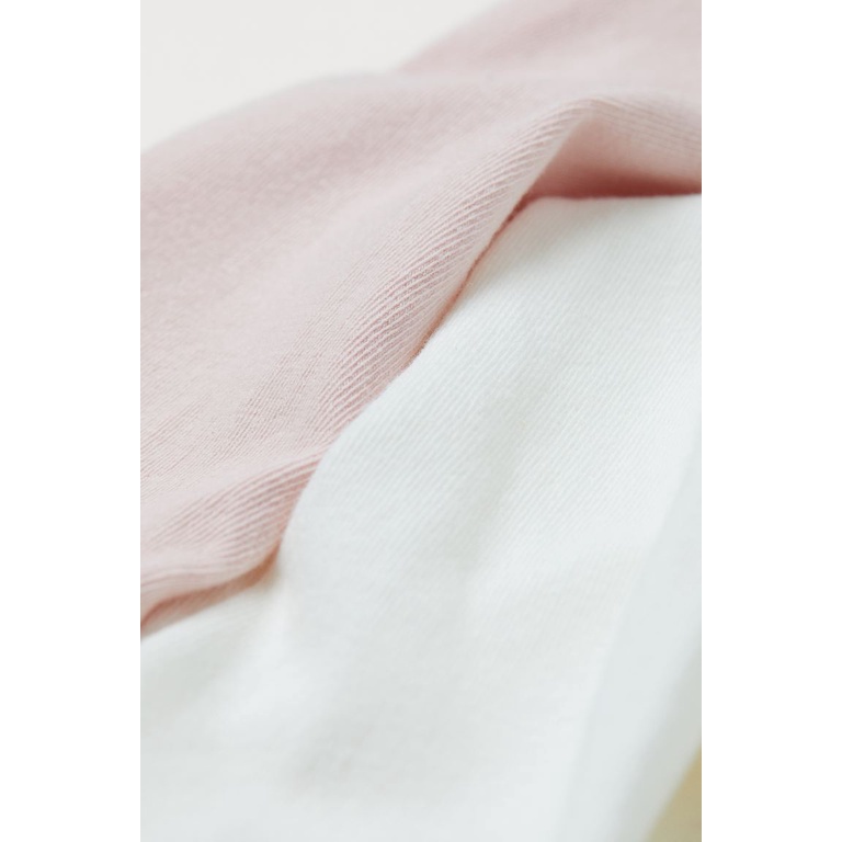 Set 2 quần tất trắng hồng bé gái - săn sale Hm - hàng chính hãng