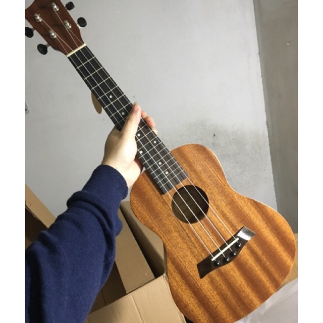 (RẺ VÔ ĐỊCH) ĐÀN UKULELE CONCERT GỖ ĐẬM