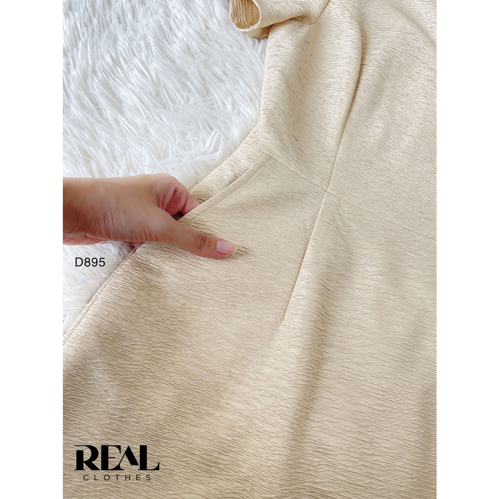 Đầm hana kem_REAL