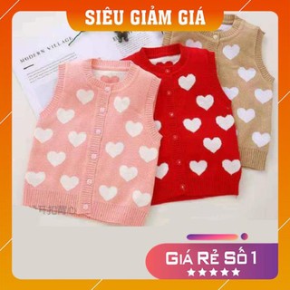 [FreeShip – Hàng cao cấp] áo len không tay/áo len ghile bé trai bé gái/Quần áo trẻ em/Thời trang trẻ em