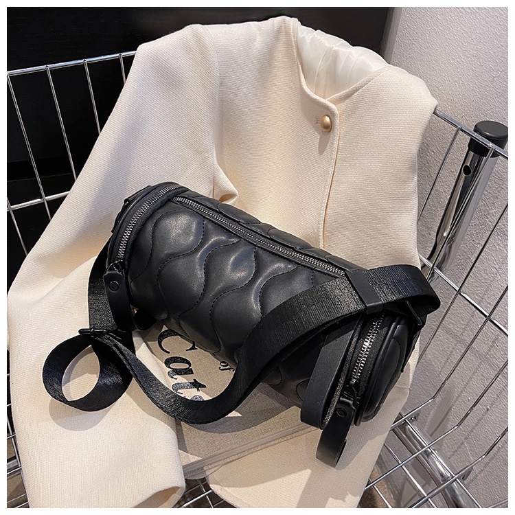 Túi Đeo Chéo Hình Trụ Cỡ Nhỏ 2022 Thời Trang Mùa Hè Cho Nữ