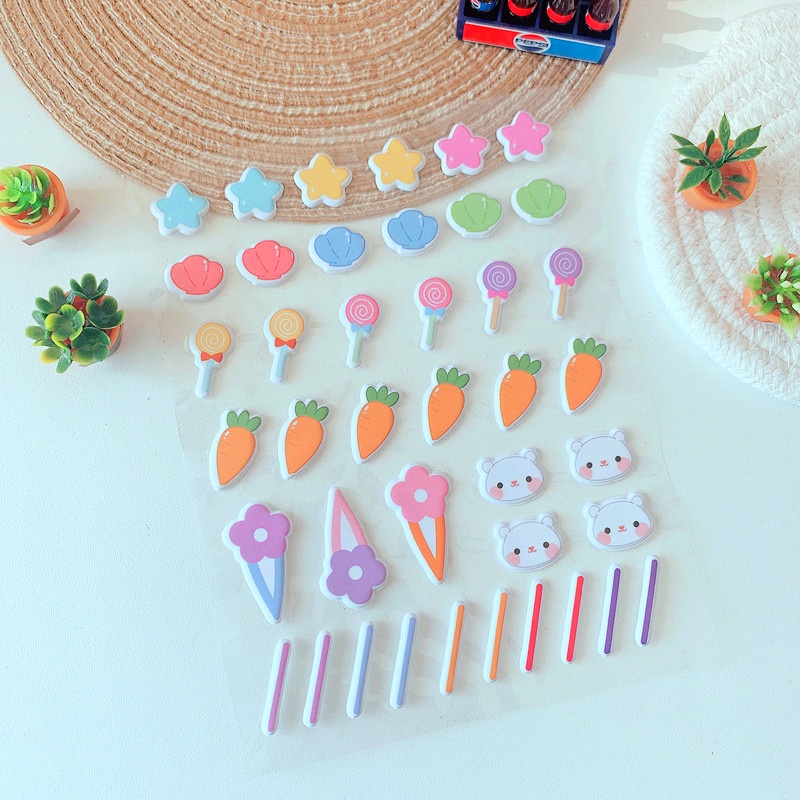 STICKER DÁN TRANG TRÍ DOLL 15/20CM