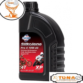 Nhớt Fuchs Sikolene Pro 4 XP 10W40 1 lít, nhớt xe máy xe côn tay fuchs 10W40 khách chọn phân loại sản phẩm