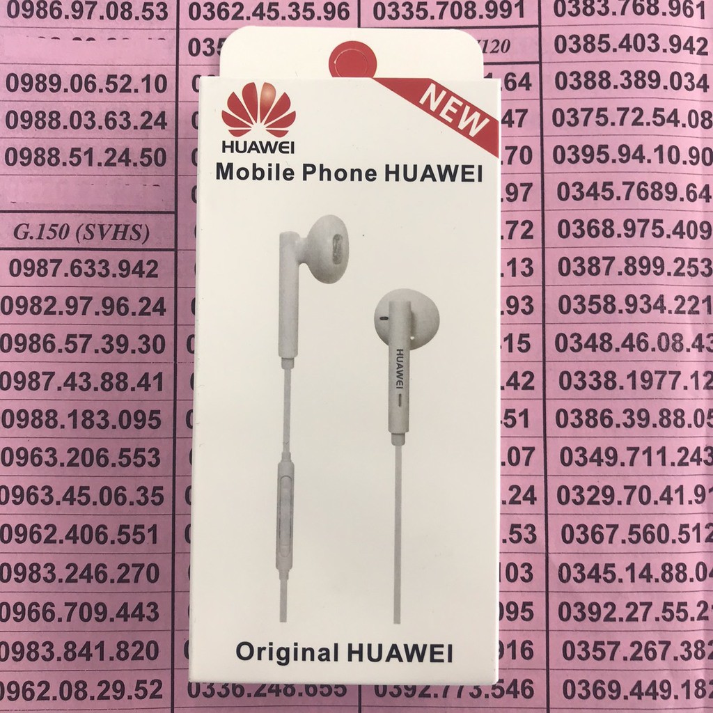 Tai Nghe Huawei Dây Có Mic Đàm Thoại - Sale Lớn GIảm Giá Mạnh