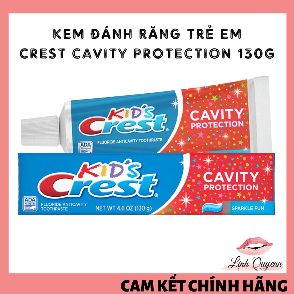 Kem Đánh Răng trẻ em Crest Kids Cavity Protection - 130G