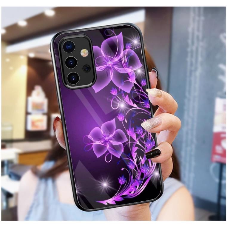 Ốp kính Samsung A53 5G , A23 , A52 4G 5G, A52S, A32 4G 5G hình hoa 3D, sắc nét