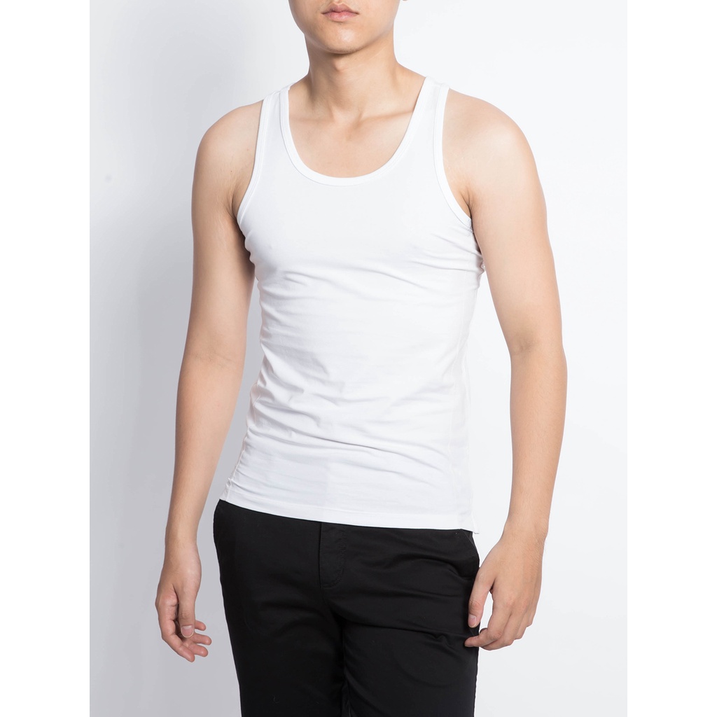 Áo tank top nam ARISTINO chất liệu 100% cotton mềm mại - AC21