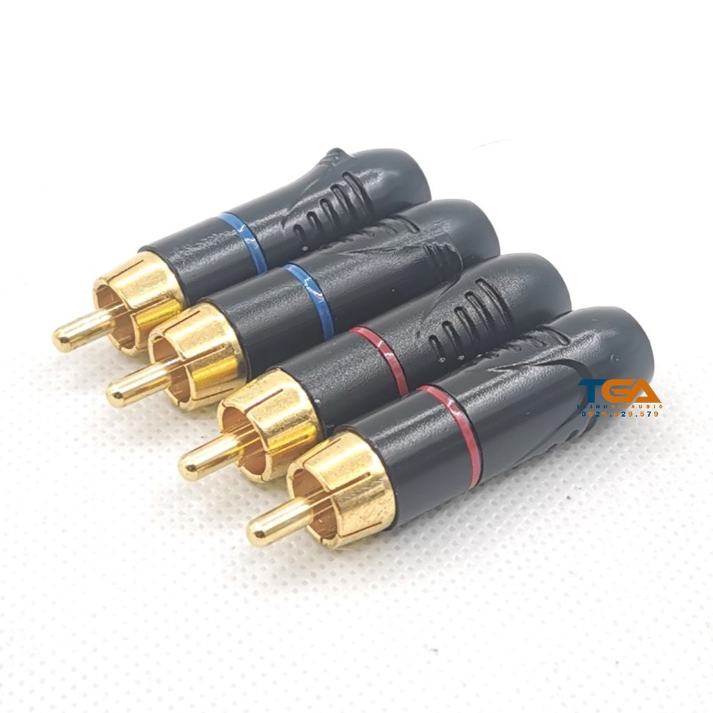 Jack rắc AV, Hoa sen, chính hãng SL,chân đồng. Báo giá 1c