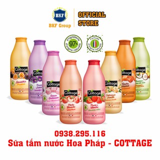 SỮA TẮM DƯỠNG TRẮNG DA COTTAGE 750ml Của Pháp - Có hóa đơn VAT