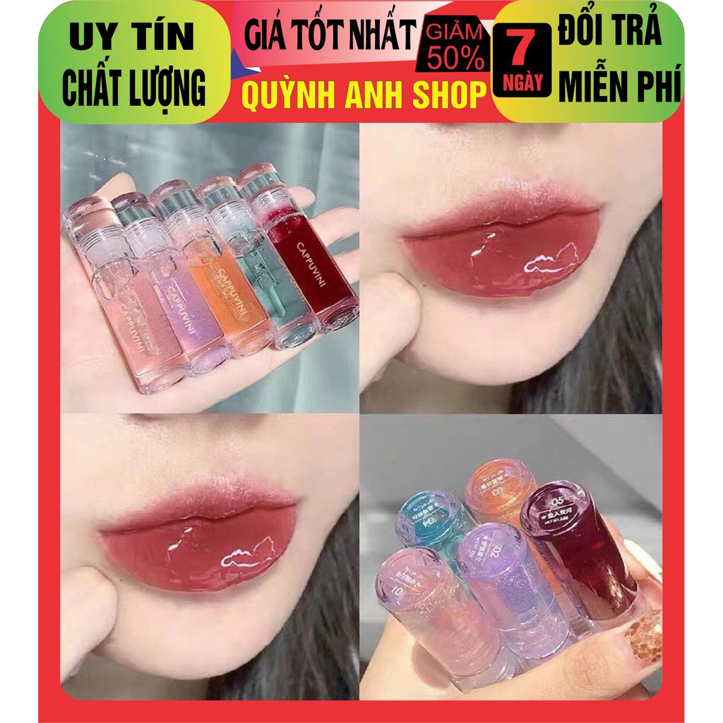 son nhũ bóng makeup trendy còn kiêm luôn son dưỡng