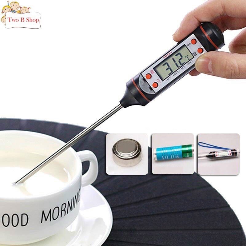 Nhiệt kế điện tử đo nhiệt độ nước tắm và nước pha sữa cho bé
