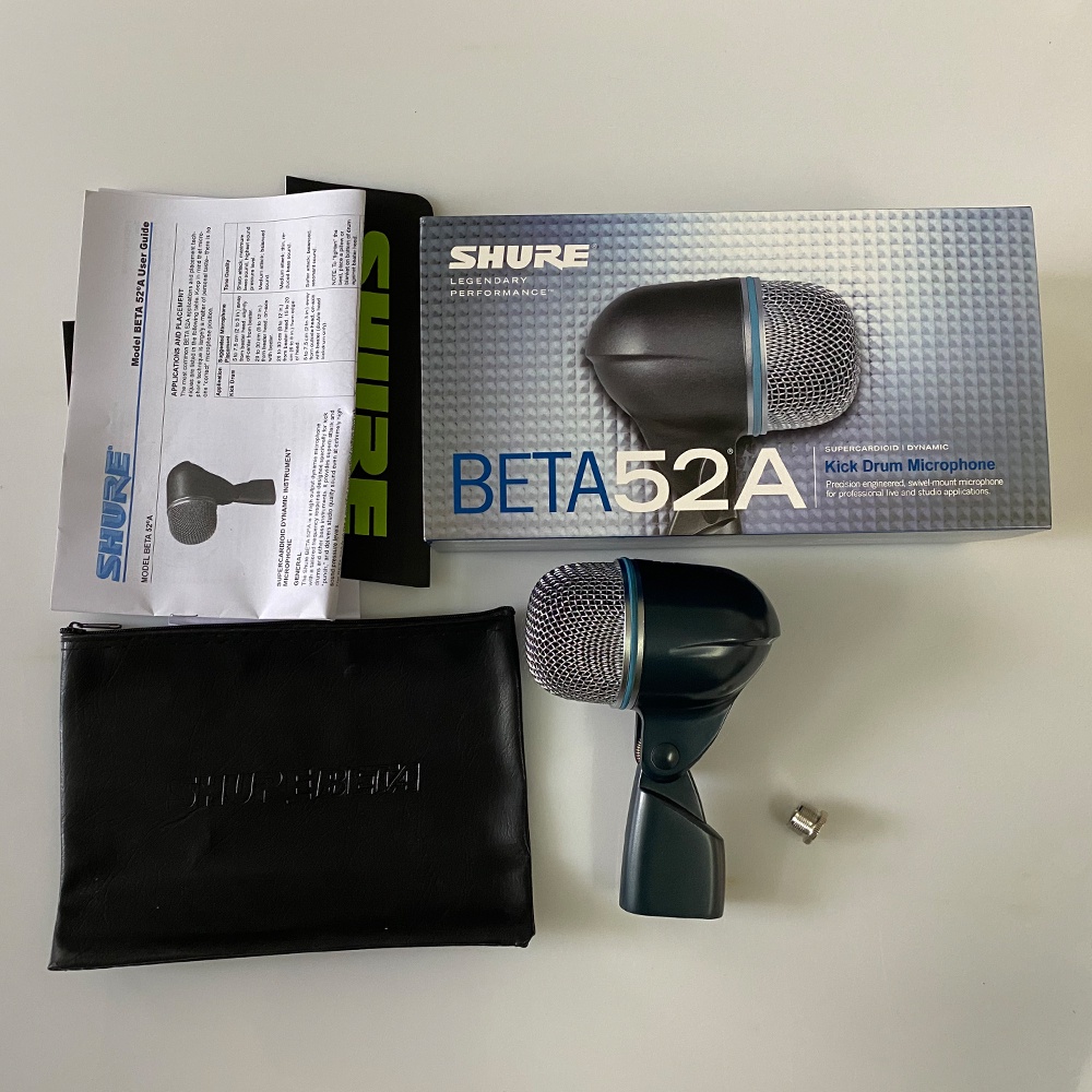 Micro Shure Microphone Beta52A Âm Trầm Cho Trống