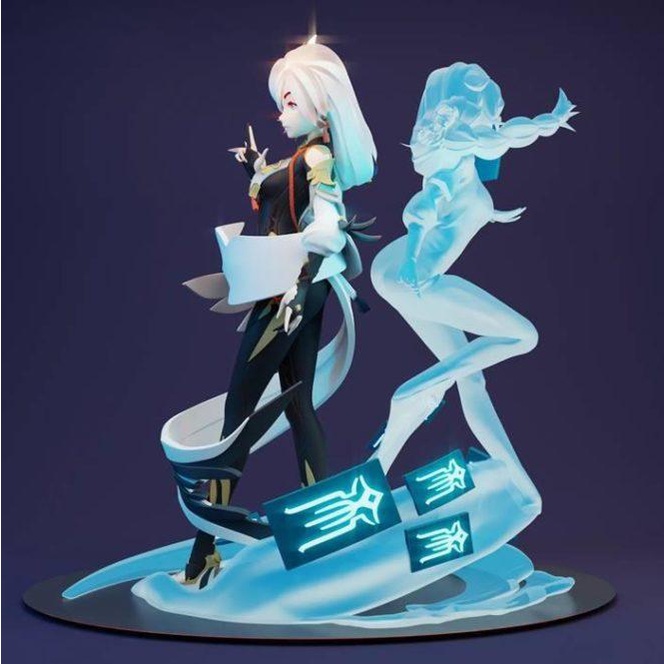 Mô Hình Shenhe Genshin Impact Bằng Chất Liệu Nhựa Resin - Cao 16 cm