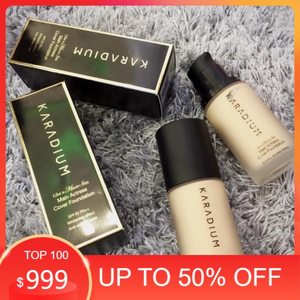 Kem Nền Lọ Che Phủ Cao Karadium Tông Tự Nhiên Like A Movie Star Cover Foundation SPF30 PA++ #21 Hàn Quốc