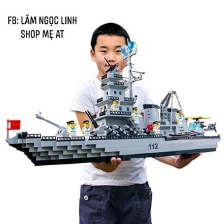 Lego tàu tiến - lego 970 chi tiết - lego xếp hình tàu chiến 112