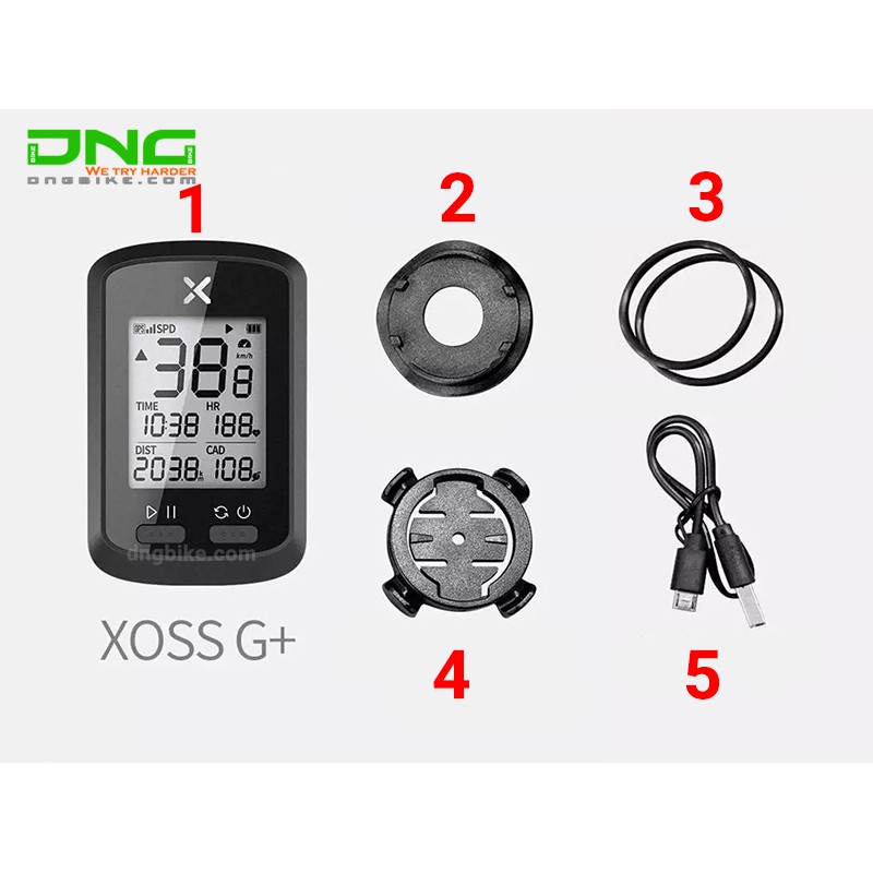 Đồng hồ xe đạp định vị GPS XOSS