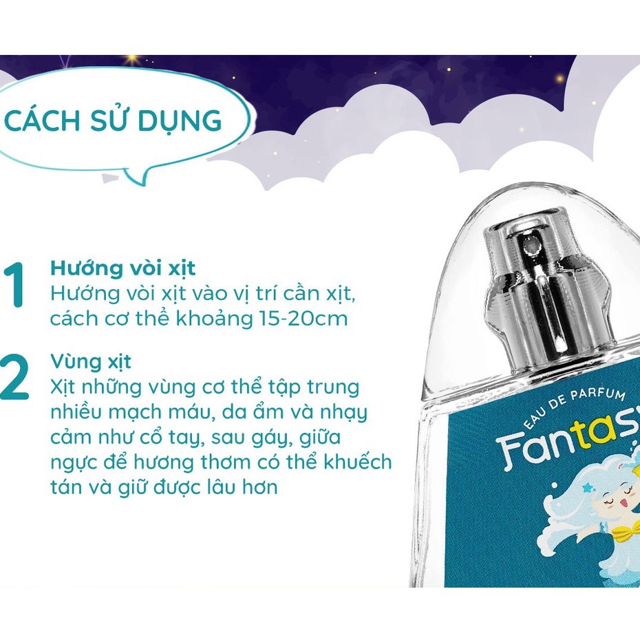 Nước Hoa Fantasy 12 Cung Hoàng Đạo Bảo Bình - Aquarius 20 ml