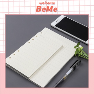Giấy refill ruột sổ còng 4 6 9 lỗ A4 B5 A5 sổ planner bullet journal