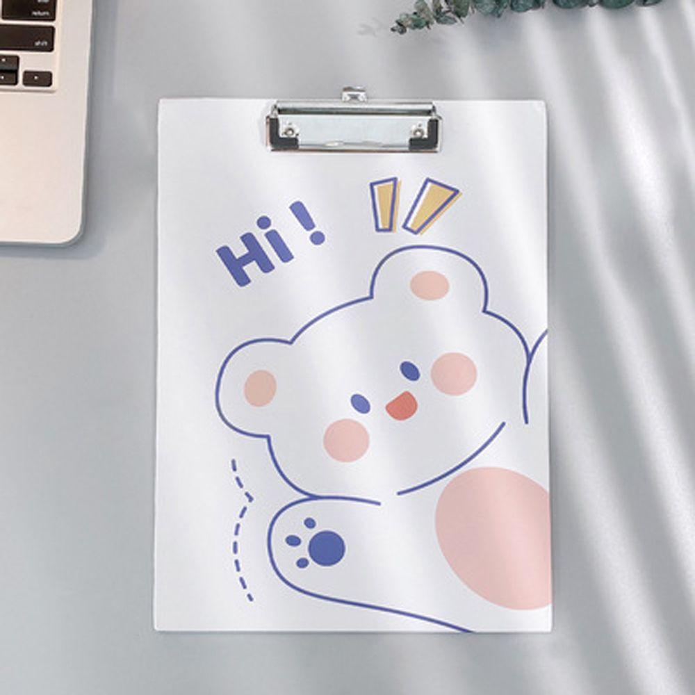 Bảng Viết Giấy A4 Có Lỗ Treo Họa Tiết Hoạt Hình Dành Cho Học Sinh