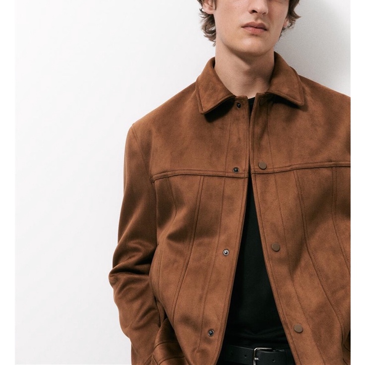 ÁO KHOÁC nam DA LỘN ZA.RA NAM HÀNG CAO CẤP