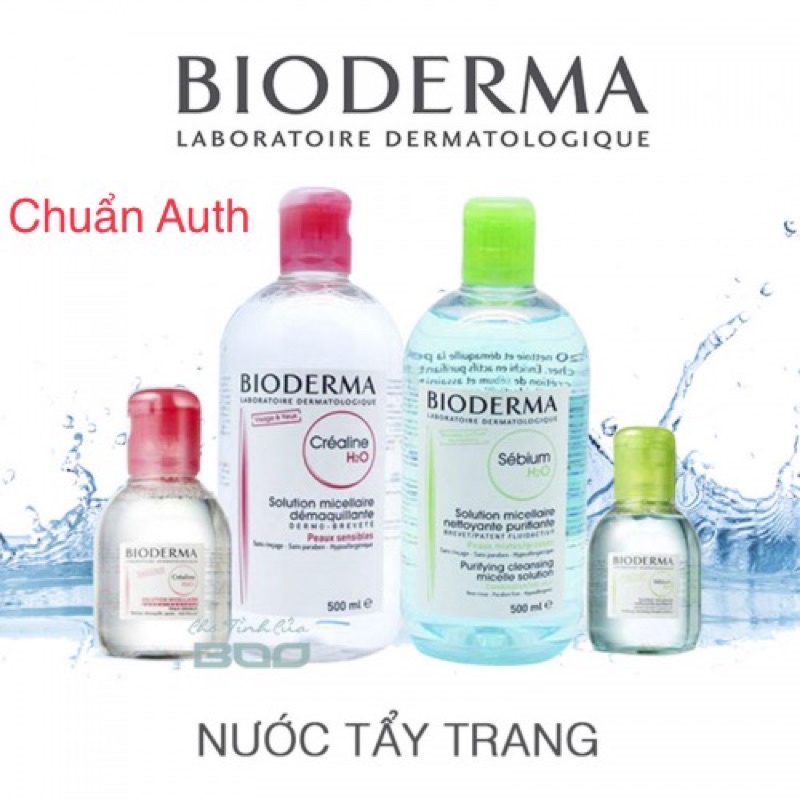 TẨY TRANG BIODERMA-PHÁP