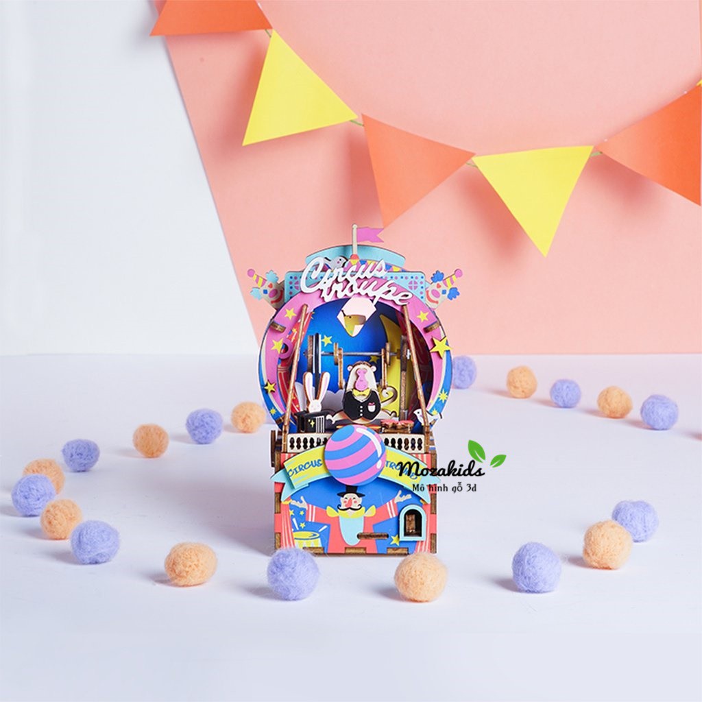 Mô hình Hộp nhạc Công Viên Giải Trí - Amusement Park Music Box Robotime