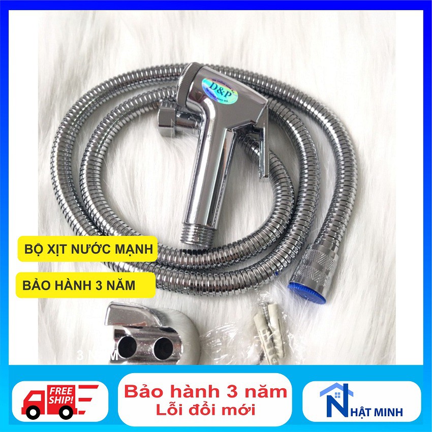 Bộ xịt vệ sinh, xịt xí, xịt nhà tắm đủ bộ hàng bền nước khỏe