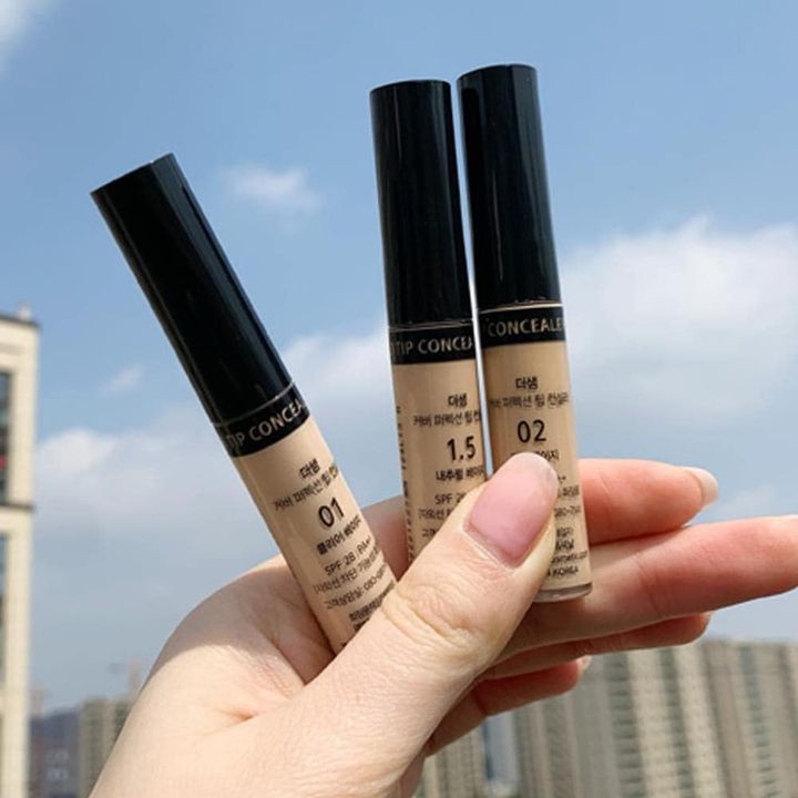 Che khuyết điểm thần thánh The Saem Cover Perfection Tip Concealer