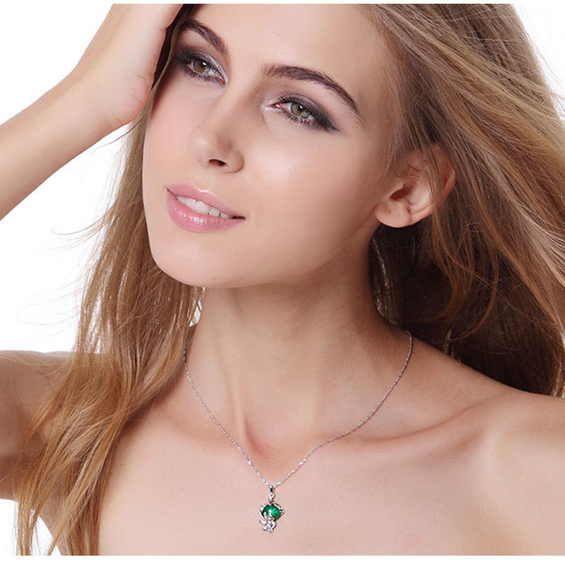 Mặt vòng cổ Bằng Bạc Hình 12 Con Giáp Xinh Xắn