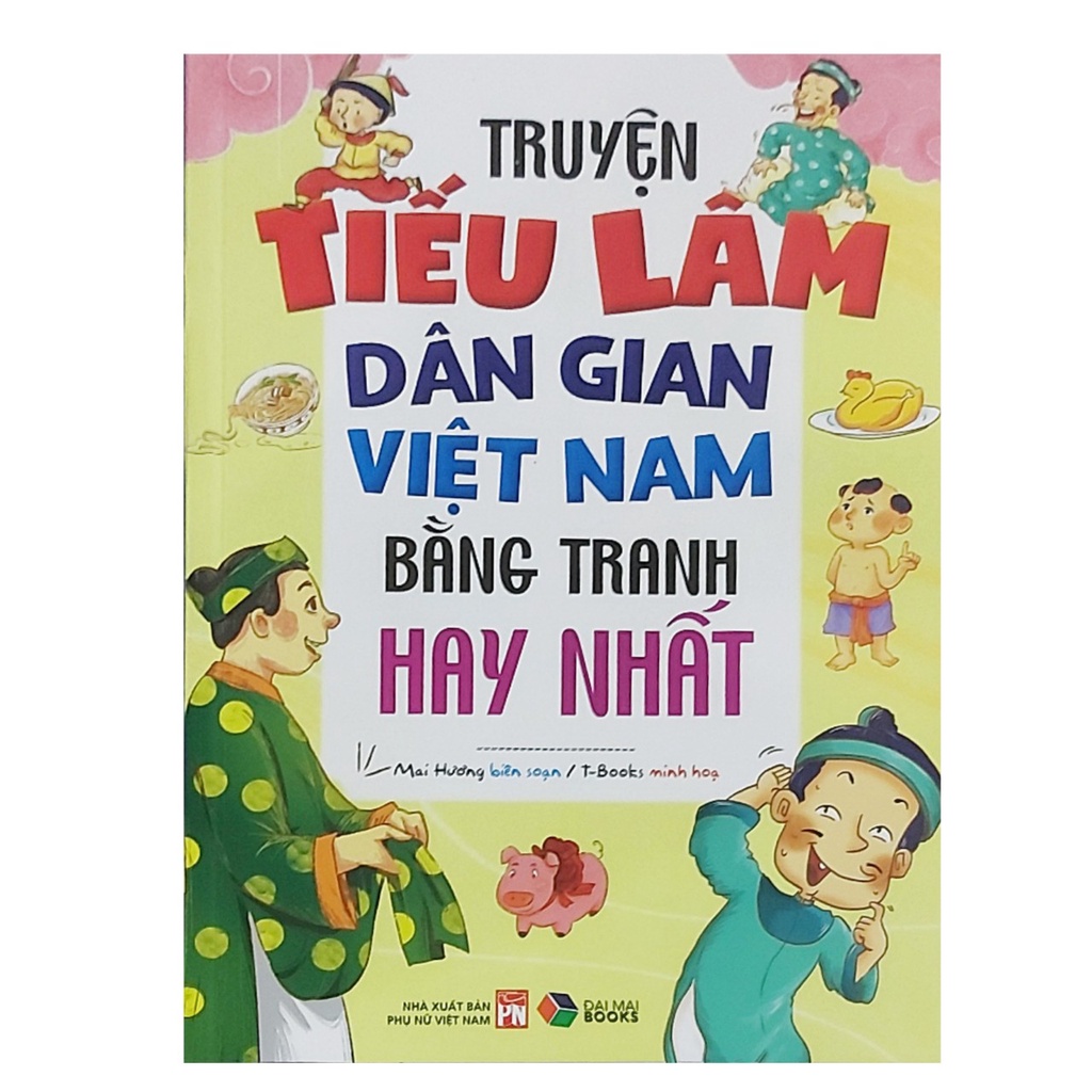 Sách- Truyện Tiếu Lâm Dân Gian Việt Nam Bằng Tranh Hay Nhất